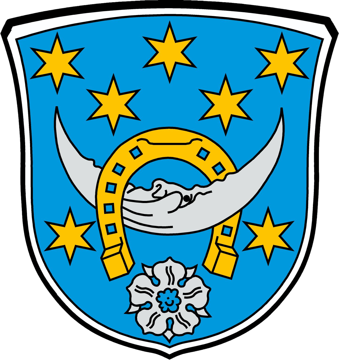 Wappen Gemeinde Rossdorf